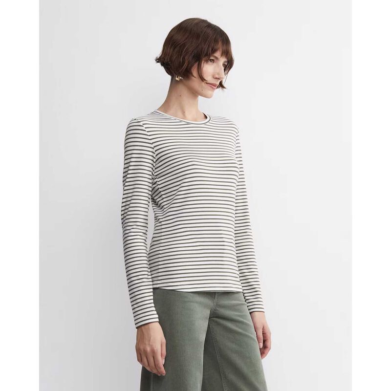 Sportscraft Stripe Lurex LS Magic Tee image number 2